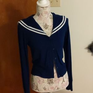Hellbunny sailor cardigan